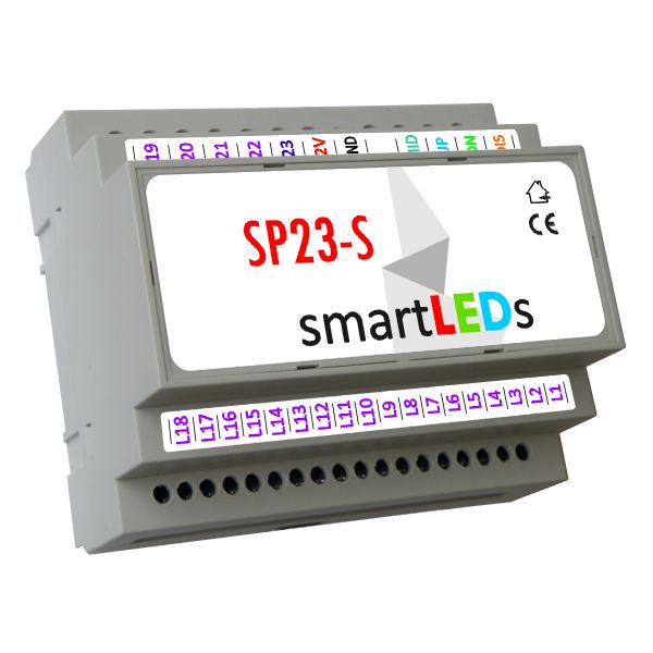 smartLEDs Sterownik 23 LED schodów z półpiętrem
