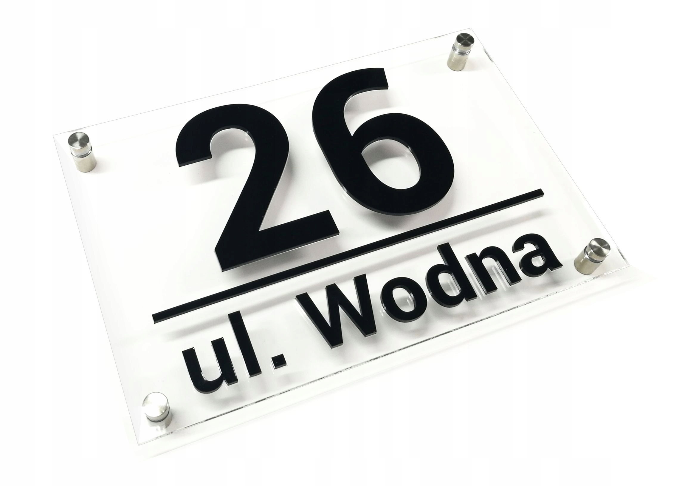 HIT NUMER DOMU Tabliczka Adresowa na DOM