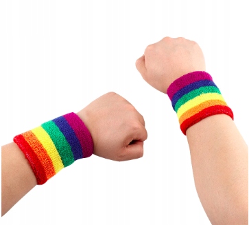 

Frotka opaska na rękę, nadgarstek Pride Lgbt