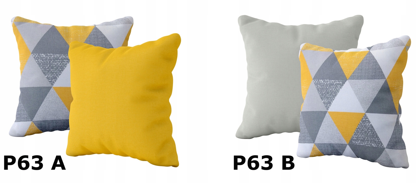 Poszewka 40x40 - monstera chevron trójkąty jasiek EAN (GTIN) 5903715527723