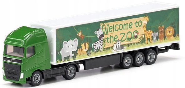 

Siku 1627 Ciężarówka z naczepą Tir Welcome Zoo