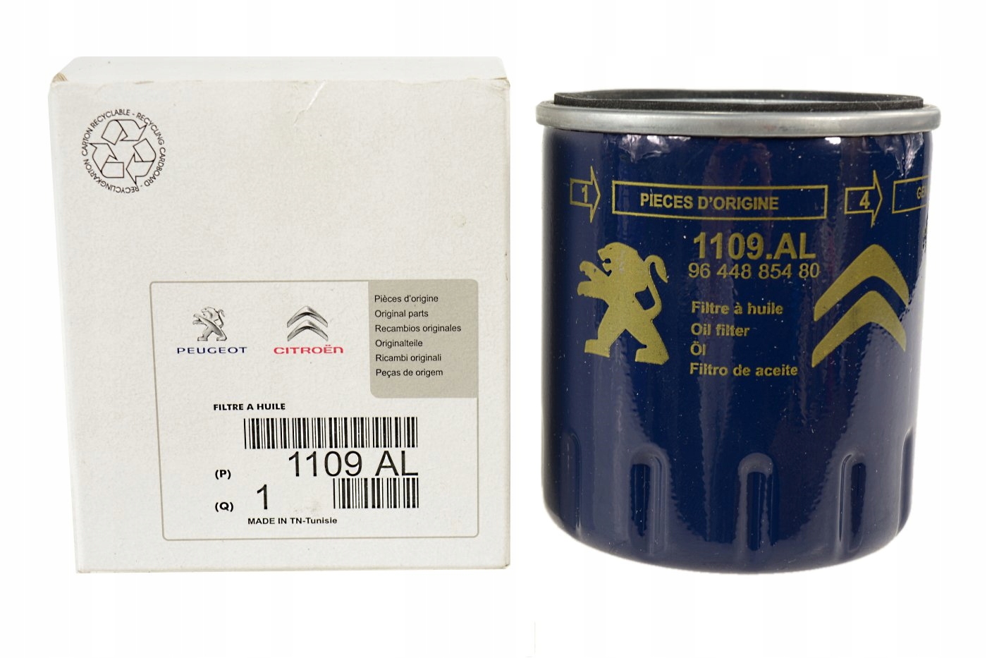 

Filtr Oleju 1109AL OP540/1 Citroen Oryginał Psa