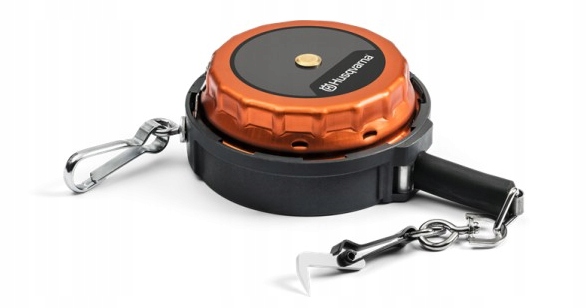 Taśma miernicza leśna Husqvarna 20m Zwijana Stalowa Z Haczykiem Do Drewna