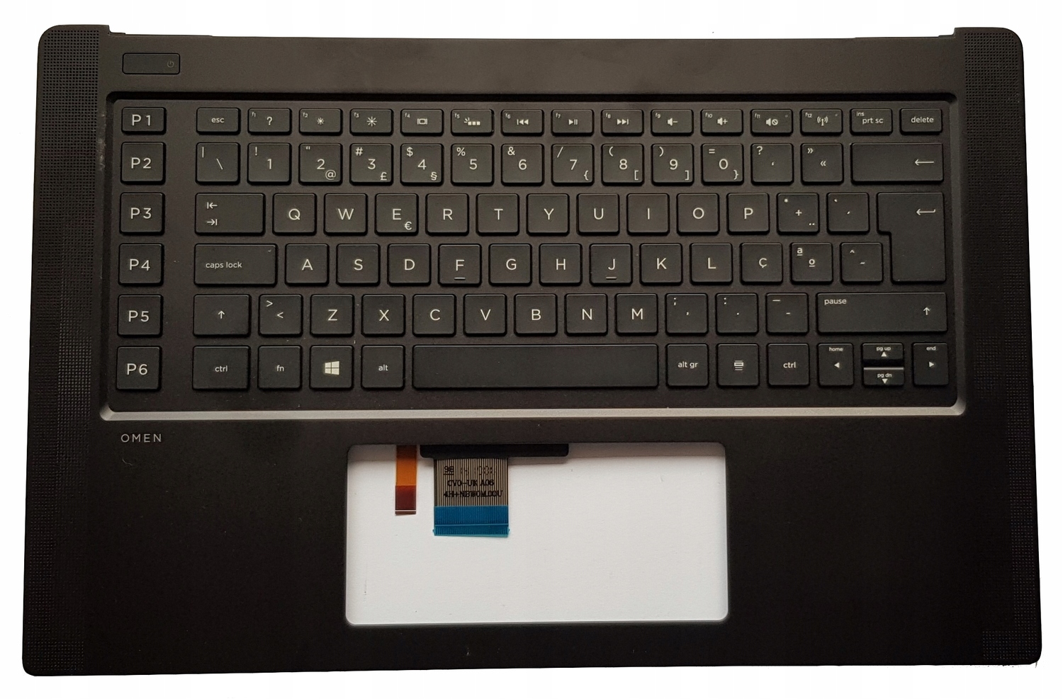 Hp Omen 15-5000 Palmrest pouzdro klávesnice Gwar