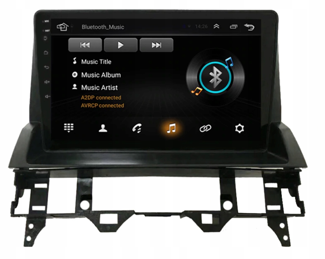 RADIO ANDROID 8.1 Mazda 6 NAWIGACJA 1/16GB 4CORE Rodzaje odtwarzanych nośników USB