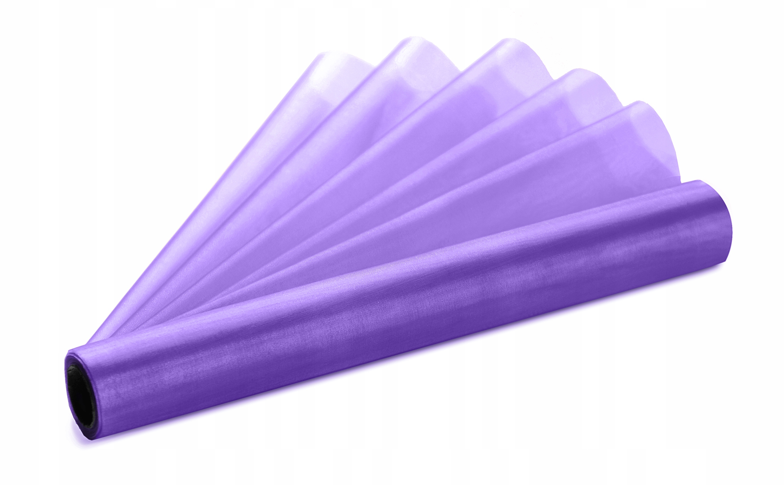

Organza organtyna gładka 36cm 9m Liliowy
