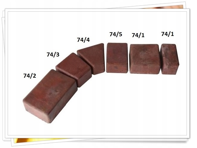 Forma do produkcji kostki BRUK RZYMSKI 74/4 Kształt inna