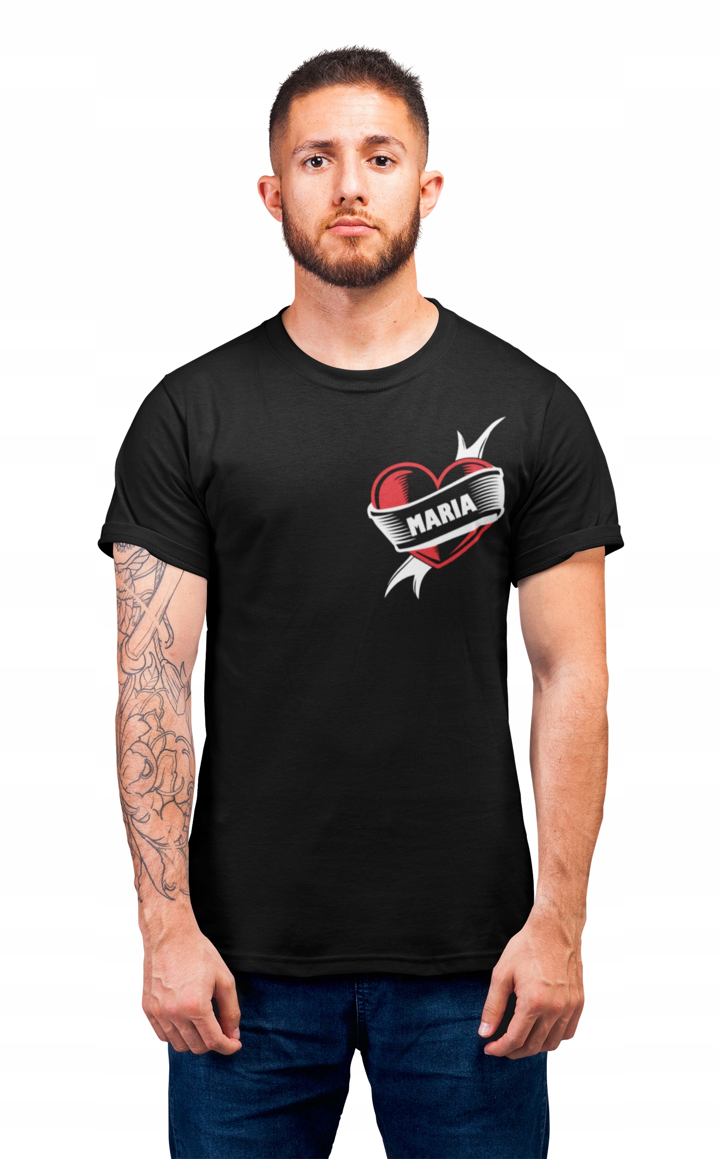 

Koszulka Z Imieniem W Sercu Serce Walentynki Hit