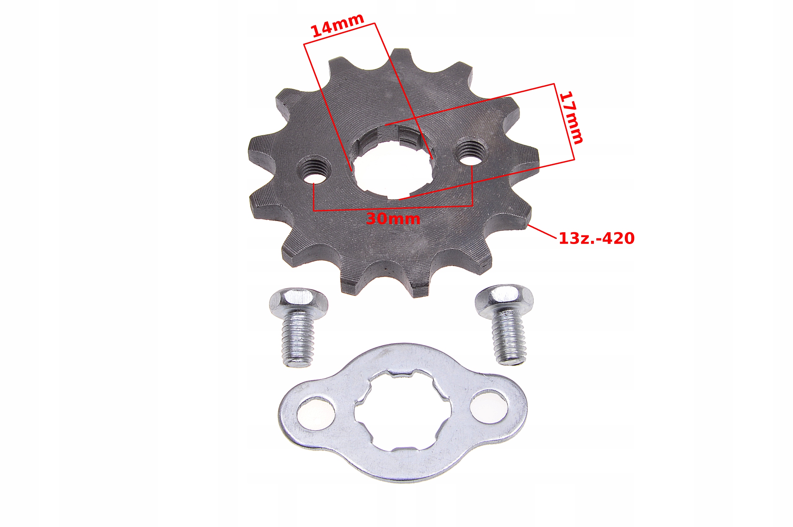 ZĘBATKA PRZÓD 420 13 ZĘBÓW MOTOROWER QUAD ATV CROS Producent Acme
