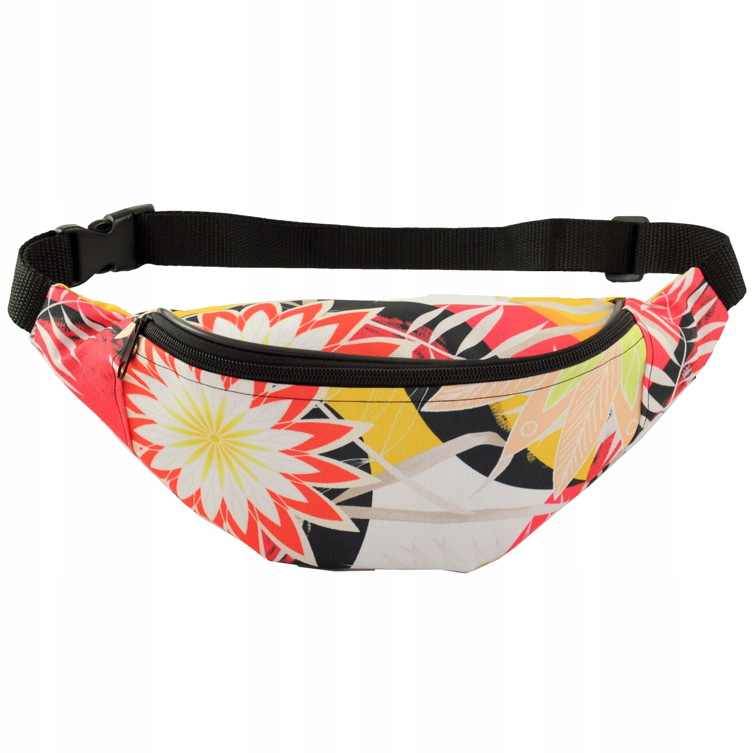 NERKA SASZETKA Torba Biodrowa JASNE KWIATY