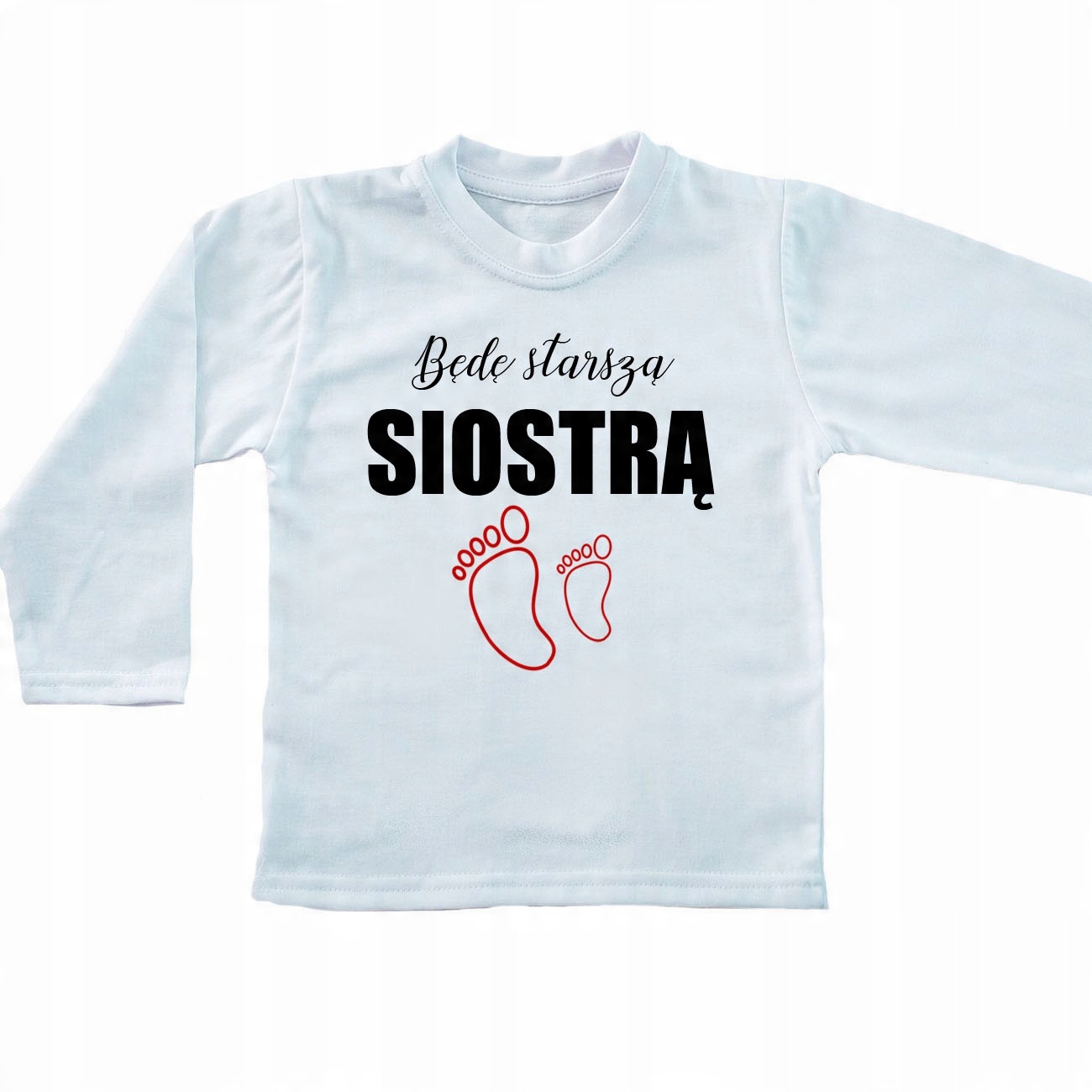 

Bluzka Dziecięca Będę starszą Siostrą B-dr
