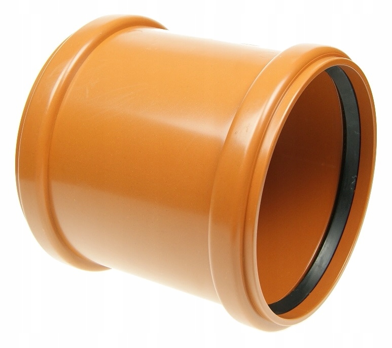 

Kanalizacja Pcv Mufa łącznik rur Fi 110mm Pp oranż