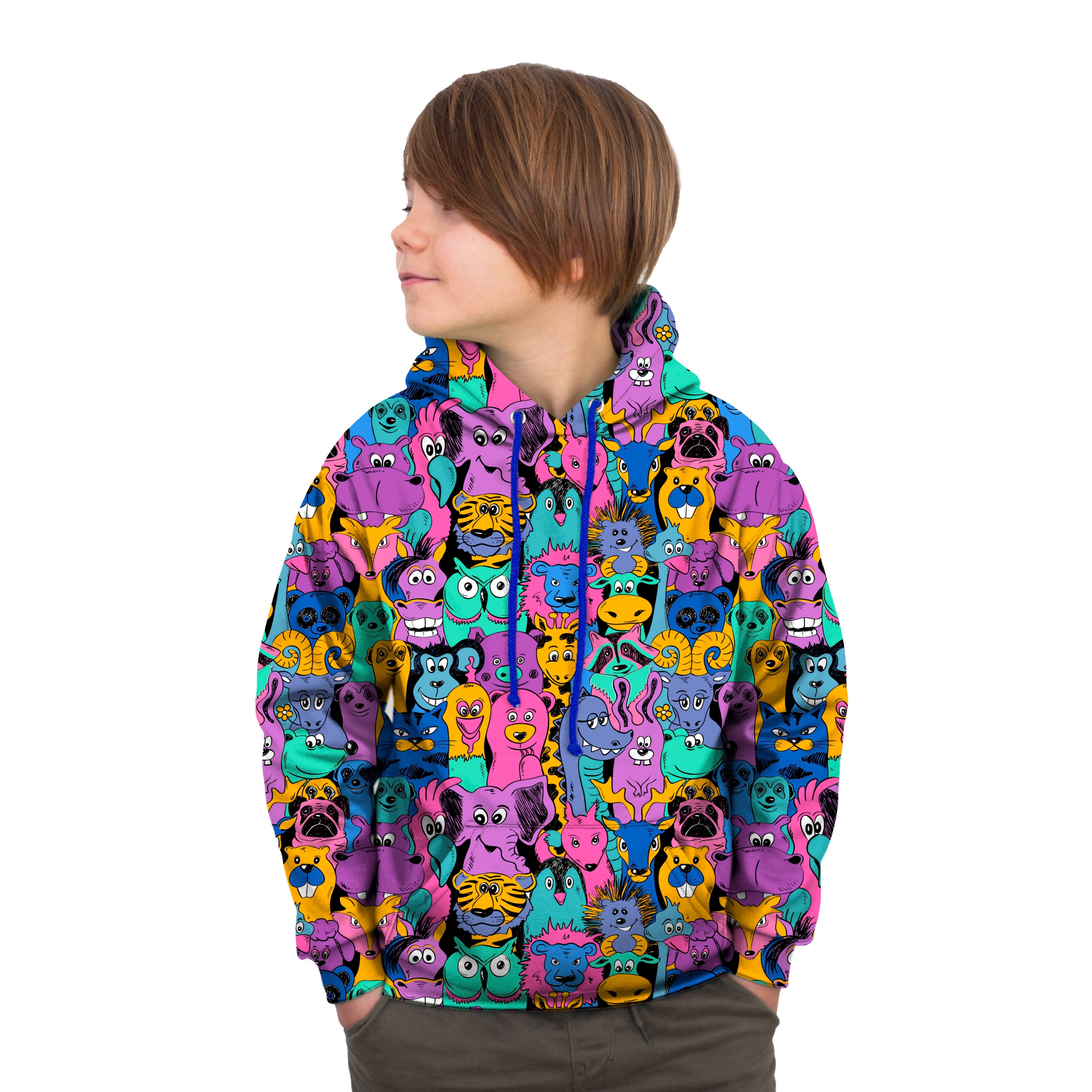 

Bluza Kids Nadruk 3D 8 Lat Fullprint Modna Pl