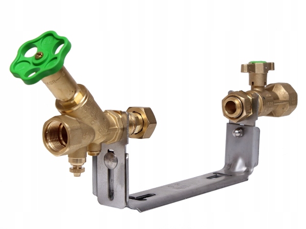 Vodomerná súprava Ewe pre vodomer DN20 3/4 konzola, ventily 5/4" a 1"