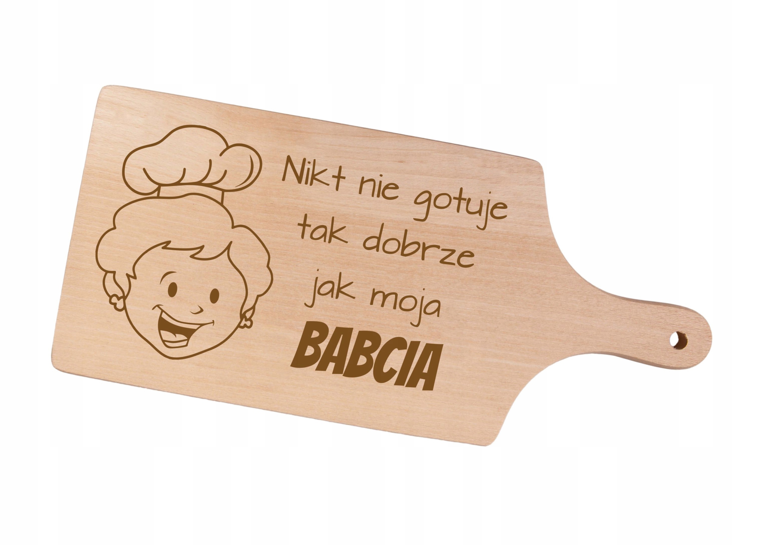 

Deska Do Krojenia Z Grawerem Prezent Dzień Babci