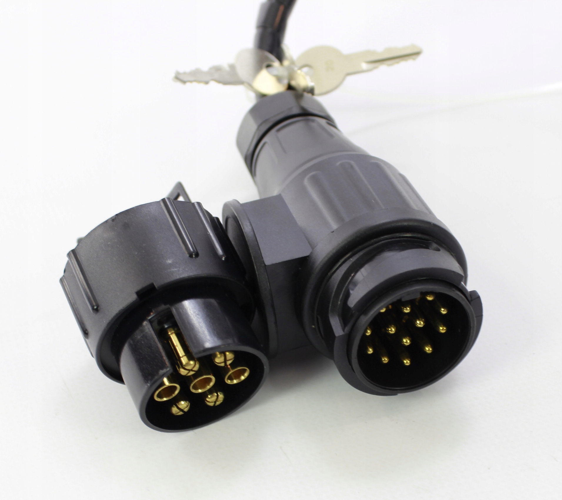 BAGAZNIK ROWEROWY hak UCHYL xlc AZURA C05 XTRA LED Optional accessories 7 13 pin adapter