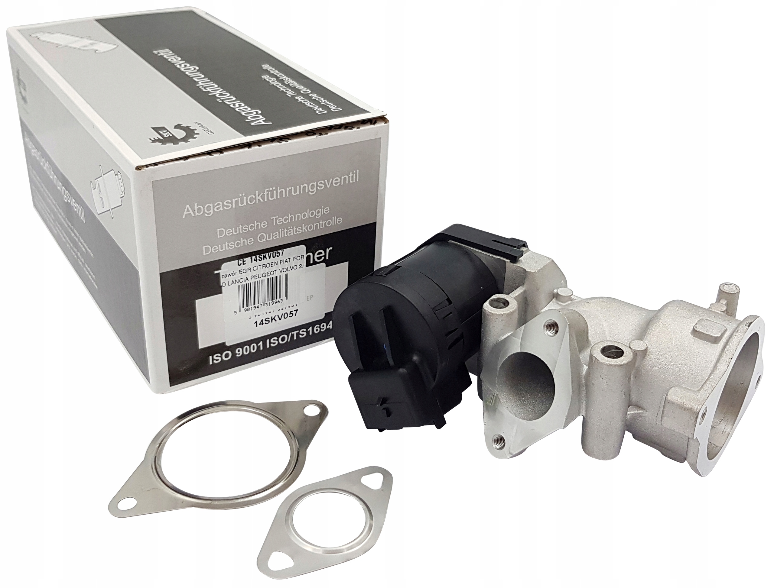 14SKV057 - Клапан EGR SKV для VOLVO C30 C70 S40 S80 II 2.0 D