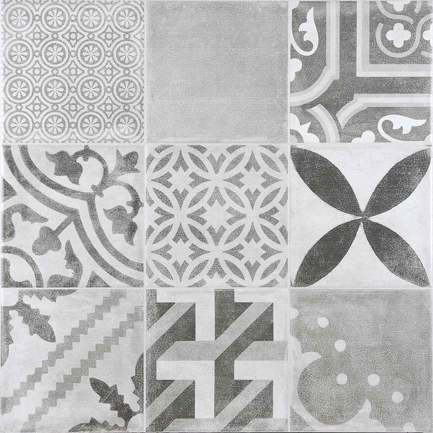 Płytka podłogowa GEOTILES 60X60cm. PATCHWORK HIT Długość 60 cm