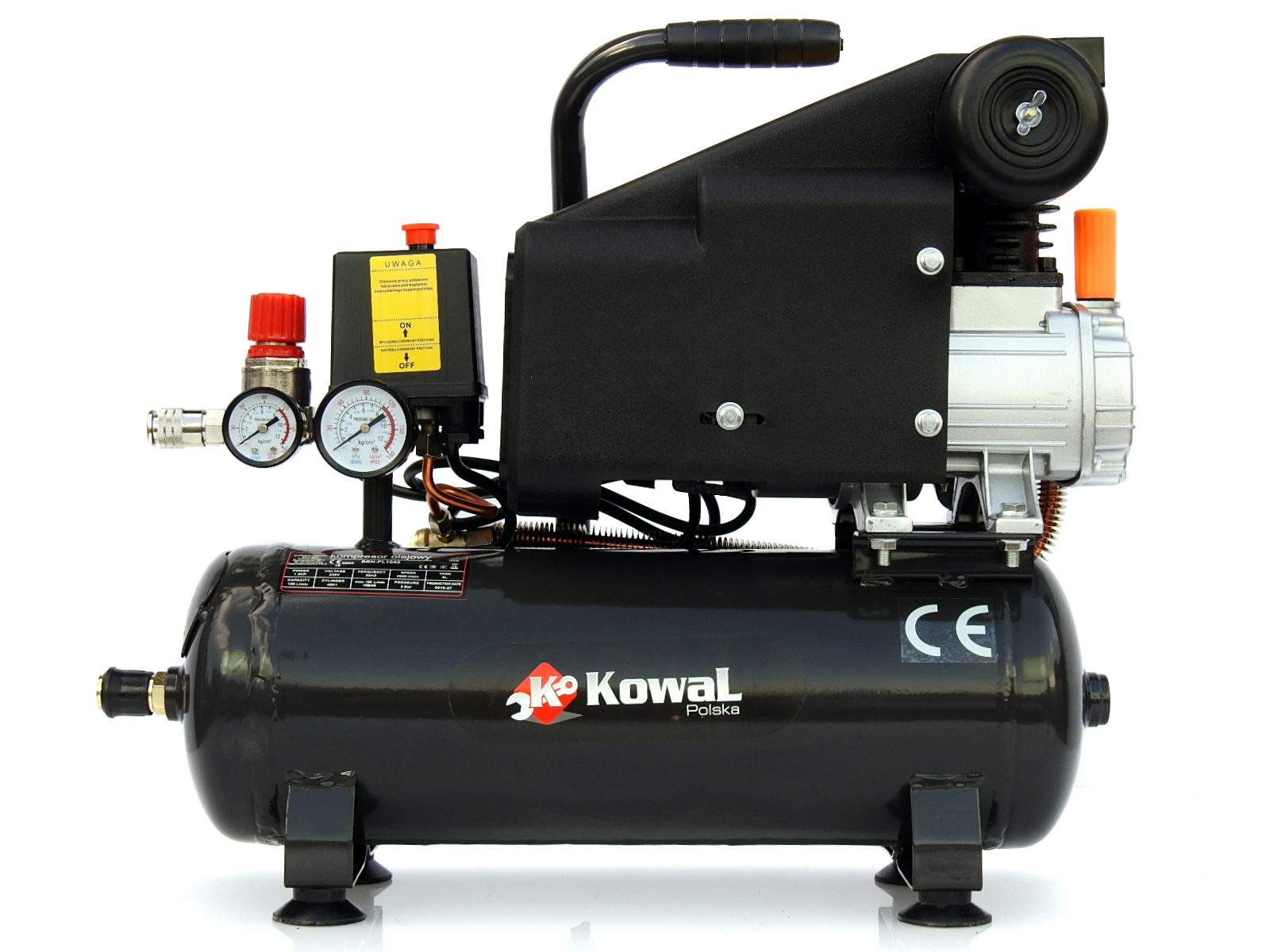 KOMPRESOR FL 9L olejowy sprezarka powietrza KOWAL Type Oil