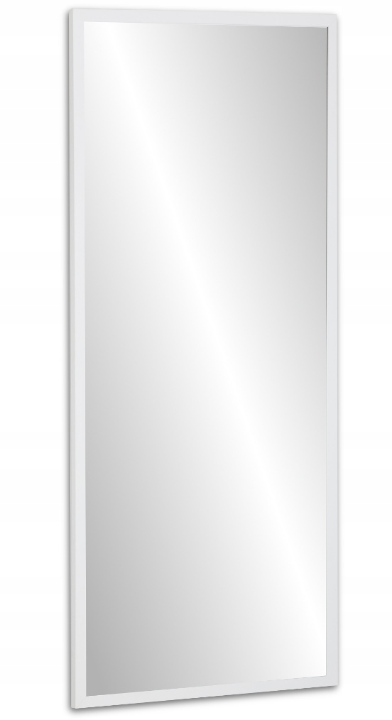 

Lustro w ramie 140x60 Czarne lub Białe wąska rama
