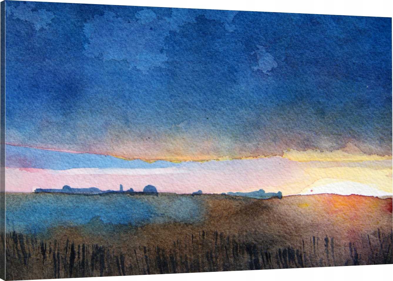 

Obraz Na Płótnie Pastelowy Pejzaż 70x50 800 Wzorów