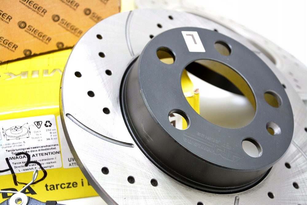 TUNINGOWE Tarcze Klocki TYL Seat LEON 99 05 FR Installation side Rear