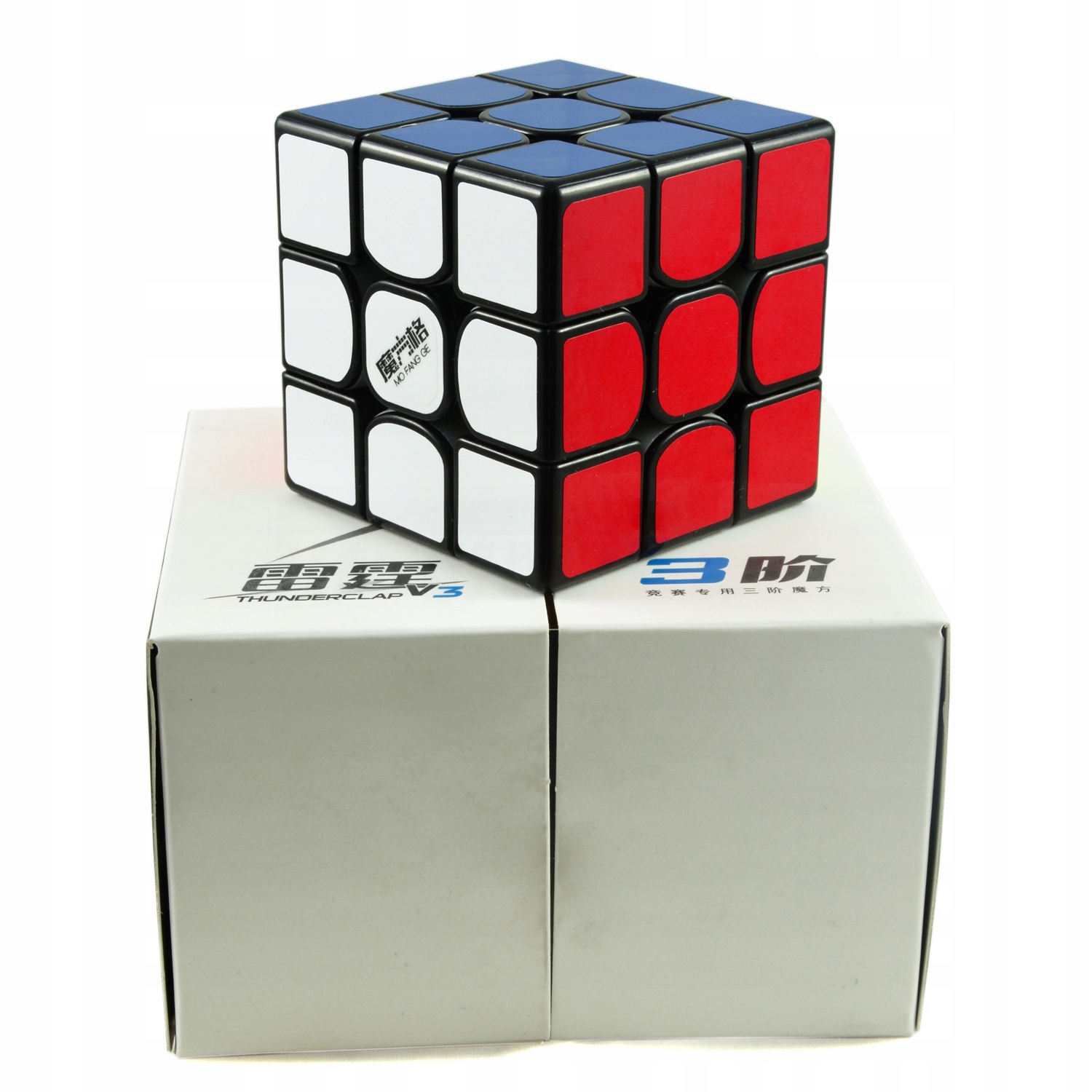

Kostka 3x3x3 Qiyi MoFangGe Thunderclap v3 Black