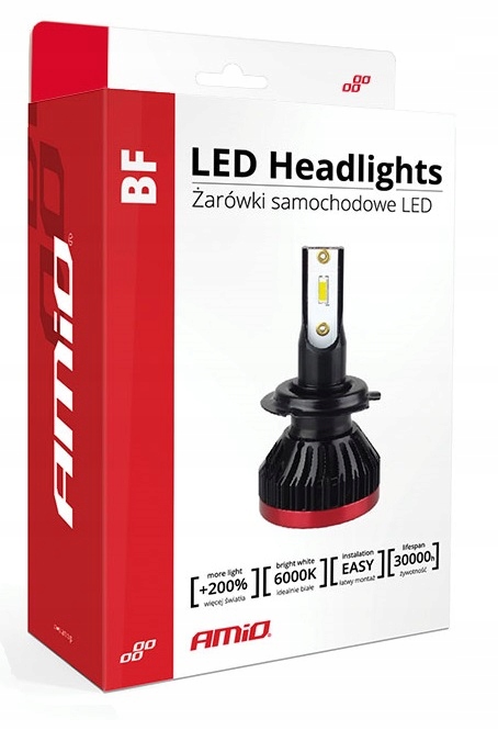 

Żarówki HB4 9006 Led 50W 6000K+200% więcej światła