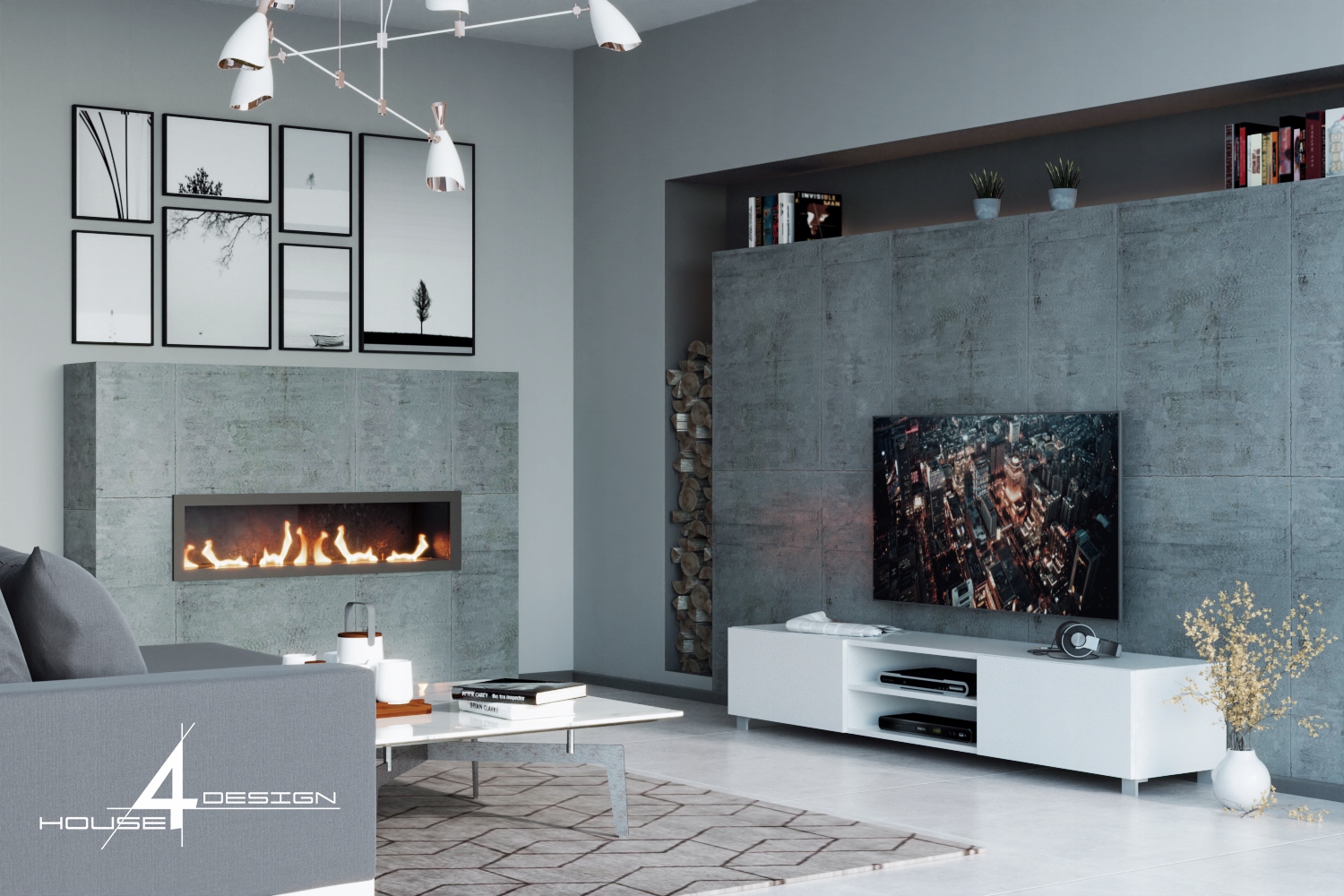 ROMA - SZAFKA RTV 160cm CZARNA NOWOCZESNA MAT Głębokość mebla 35 cm