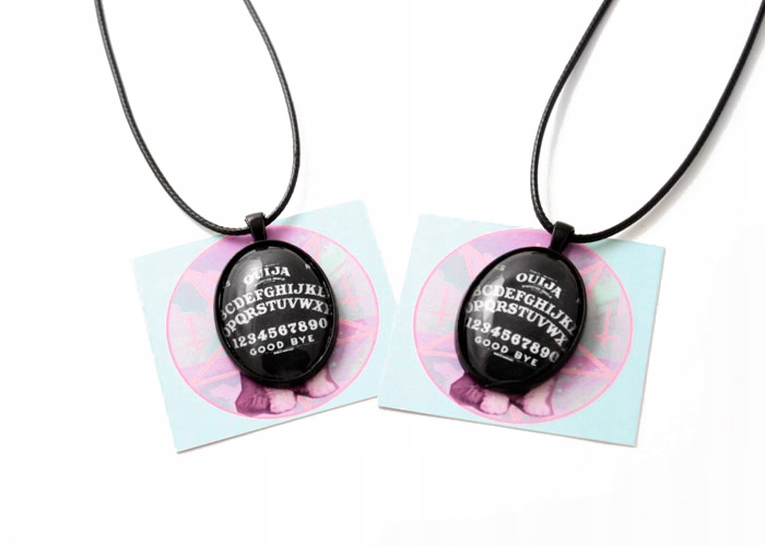 wisiorek OUIJA naszyjnik Goth Gothic Pastel Grunge Marka Inna marka