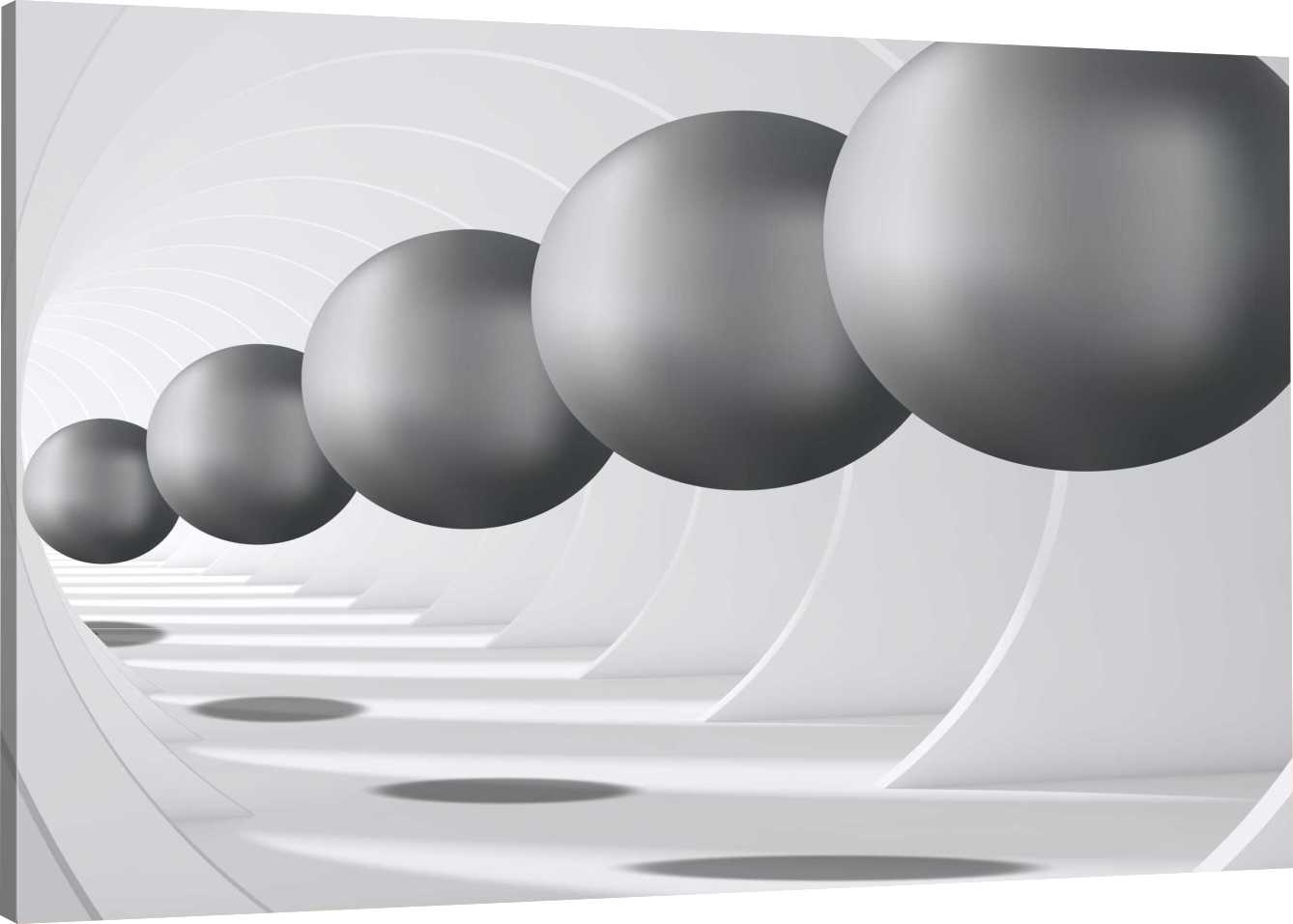 

Obraz Na Płótnie Szare Kule Tunel 70x50 980 Wzorów