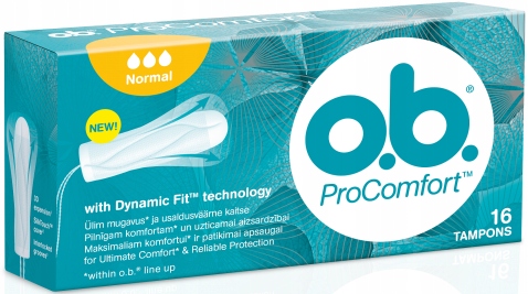 O.B tampony PRO COMFORT normal 16szt