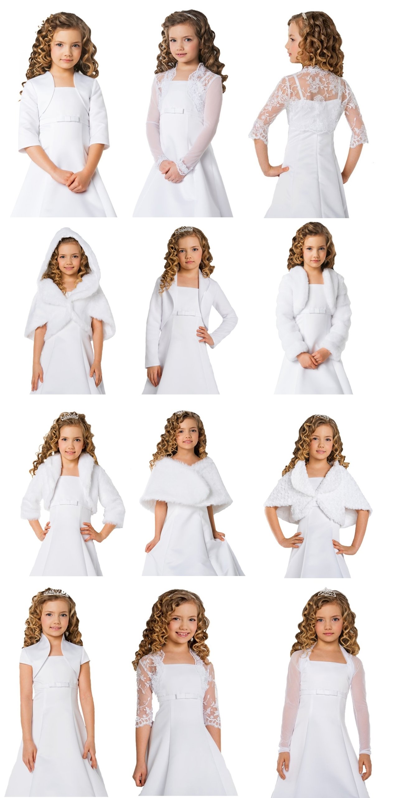 Bolerko komunijne atłas nowe bolerko komunia 146 Materiał dominujący satyna