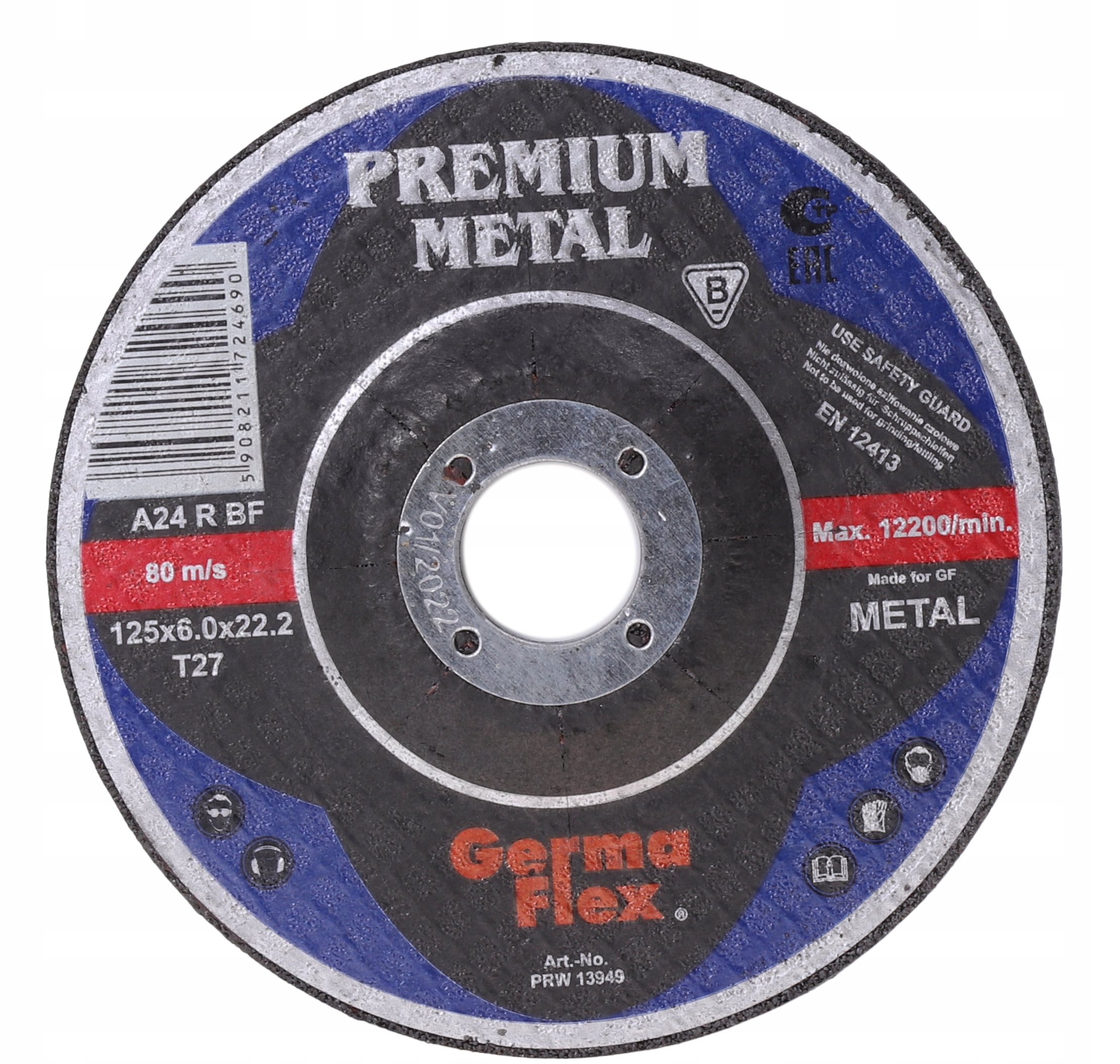 

Tarcza szlifierkę cięcia Metalu 125 x 2.5 x 22.2