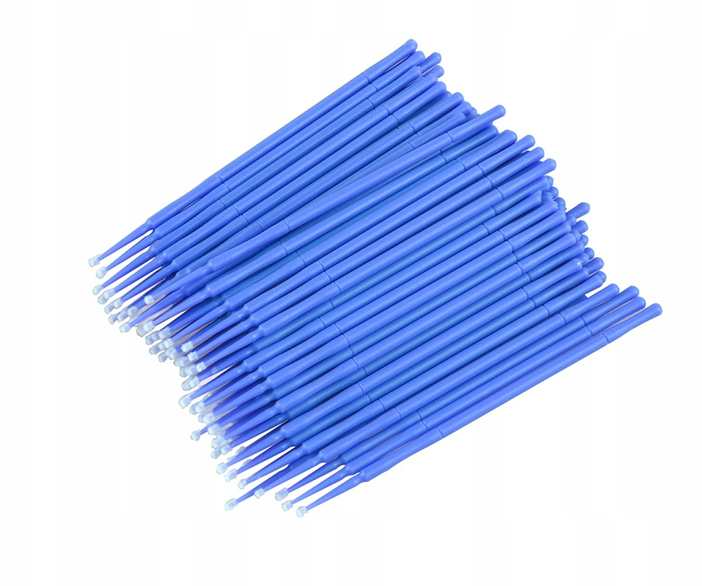 APLIKATORY BEZWŁÓKIENKOWE DO RZĘS 100 SZT. - 2,5MM Rodzaj aplikatory
