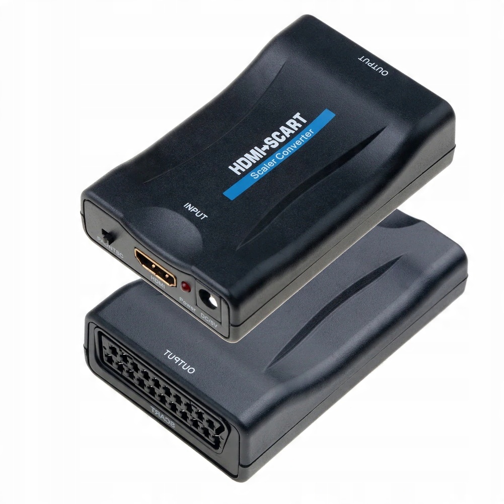 

Konwerter Obrazu Dźwięku Hdmi / Euro Scart Adapter