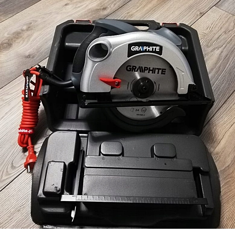 GRAPHITE PIŁA TARCZOWA 58G488 WALIZKA + 2 TARCZE Marka Graphite