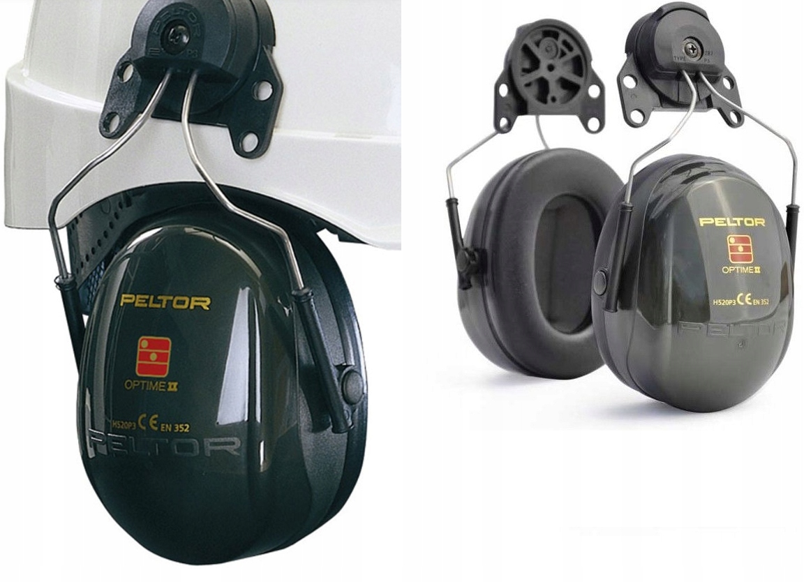 

Nauszniki 3M H520P3 Peltor Optime II Nahełmowe