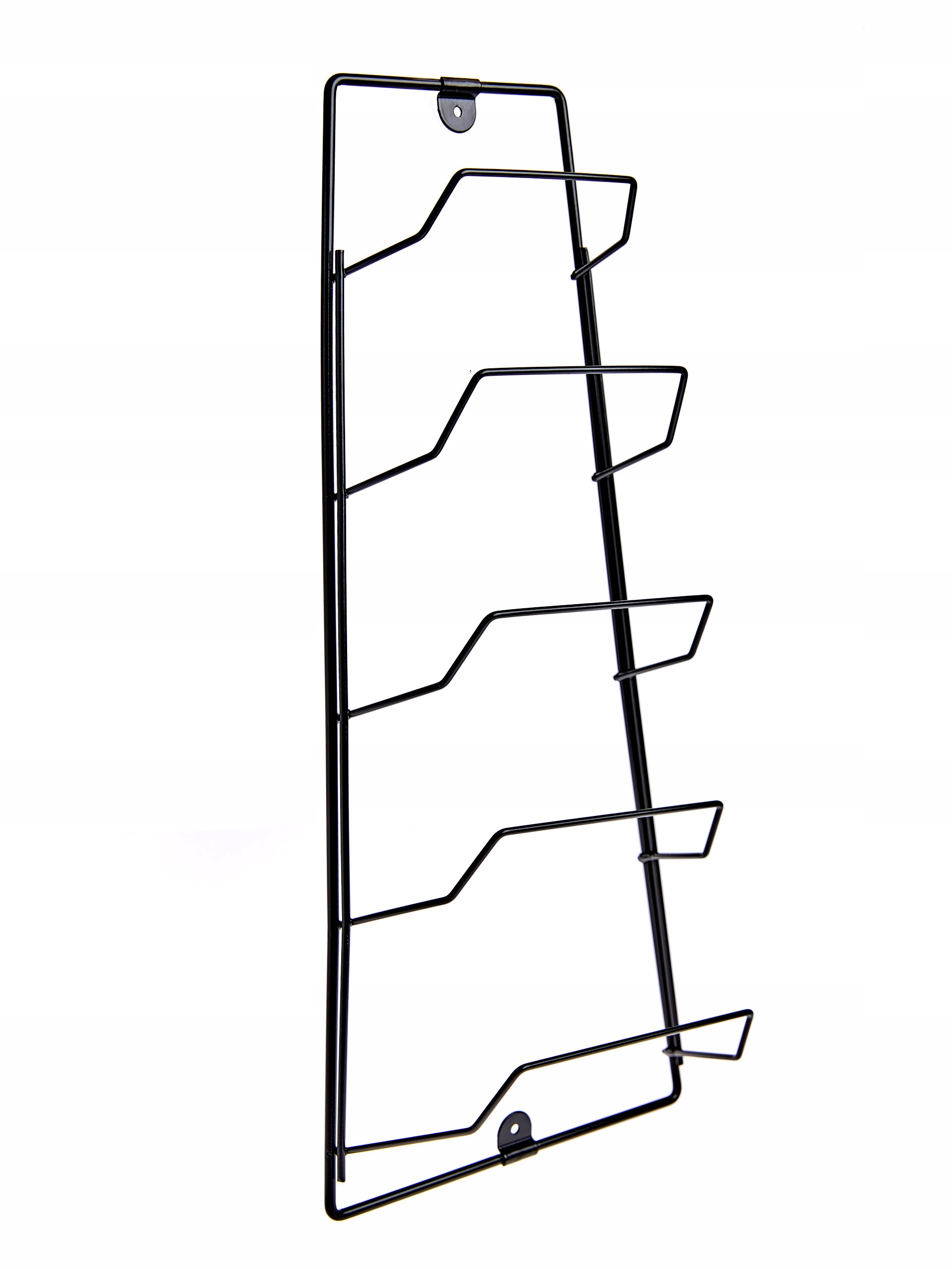 CZARNY wieszak organizer na pokrywki NOWOŚĆ