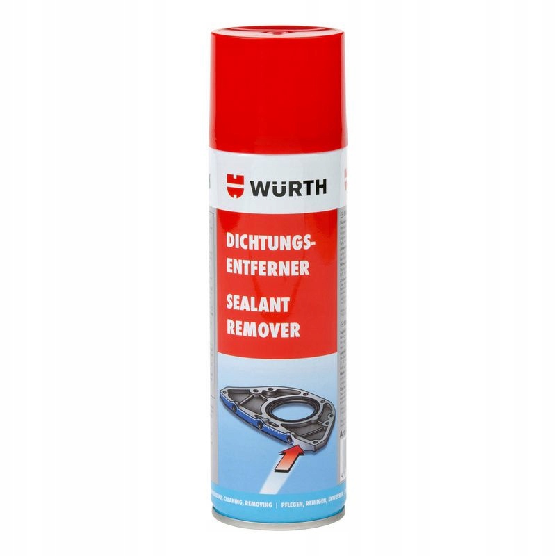 WURTH ZMYWACZ DO RESZTEK USZCZELNIEŃ I SILIKONU 300ml 08931000