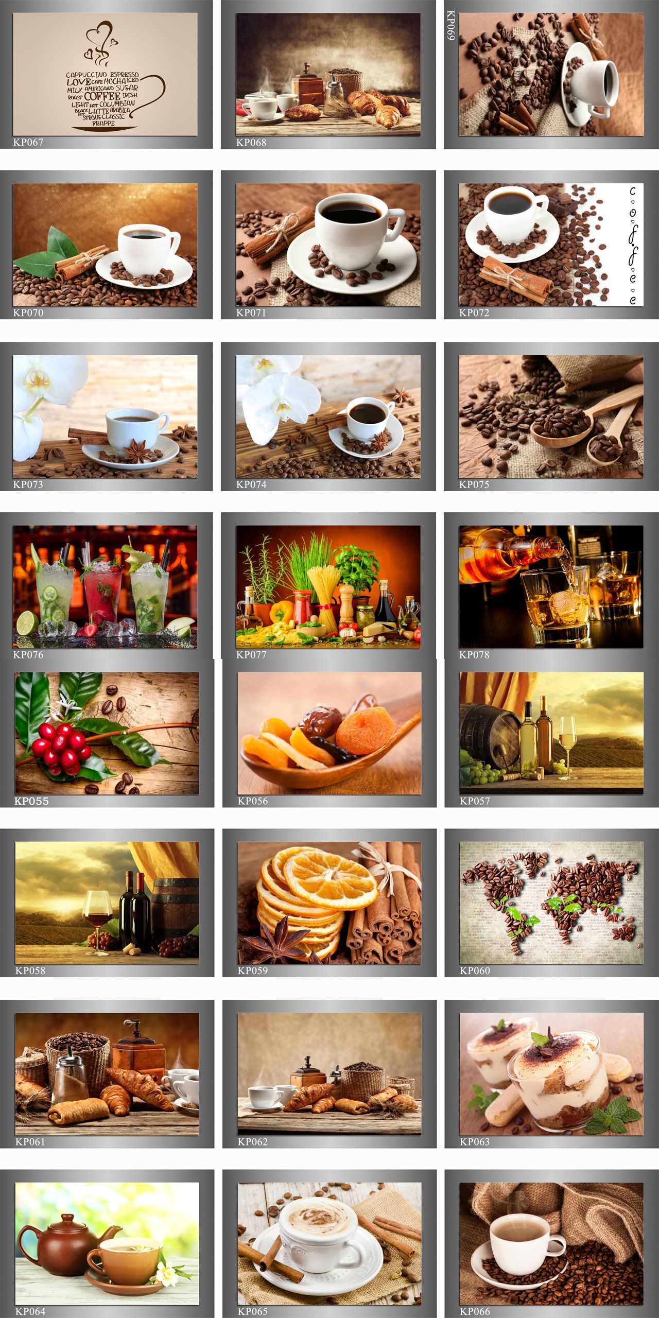 # Obrazy na płótnie do kuchni przyprawy 60x40 Wysokość (cm) 31 - 40