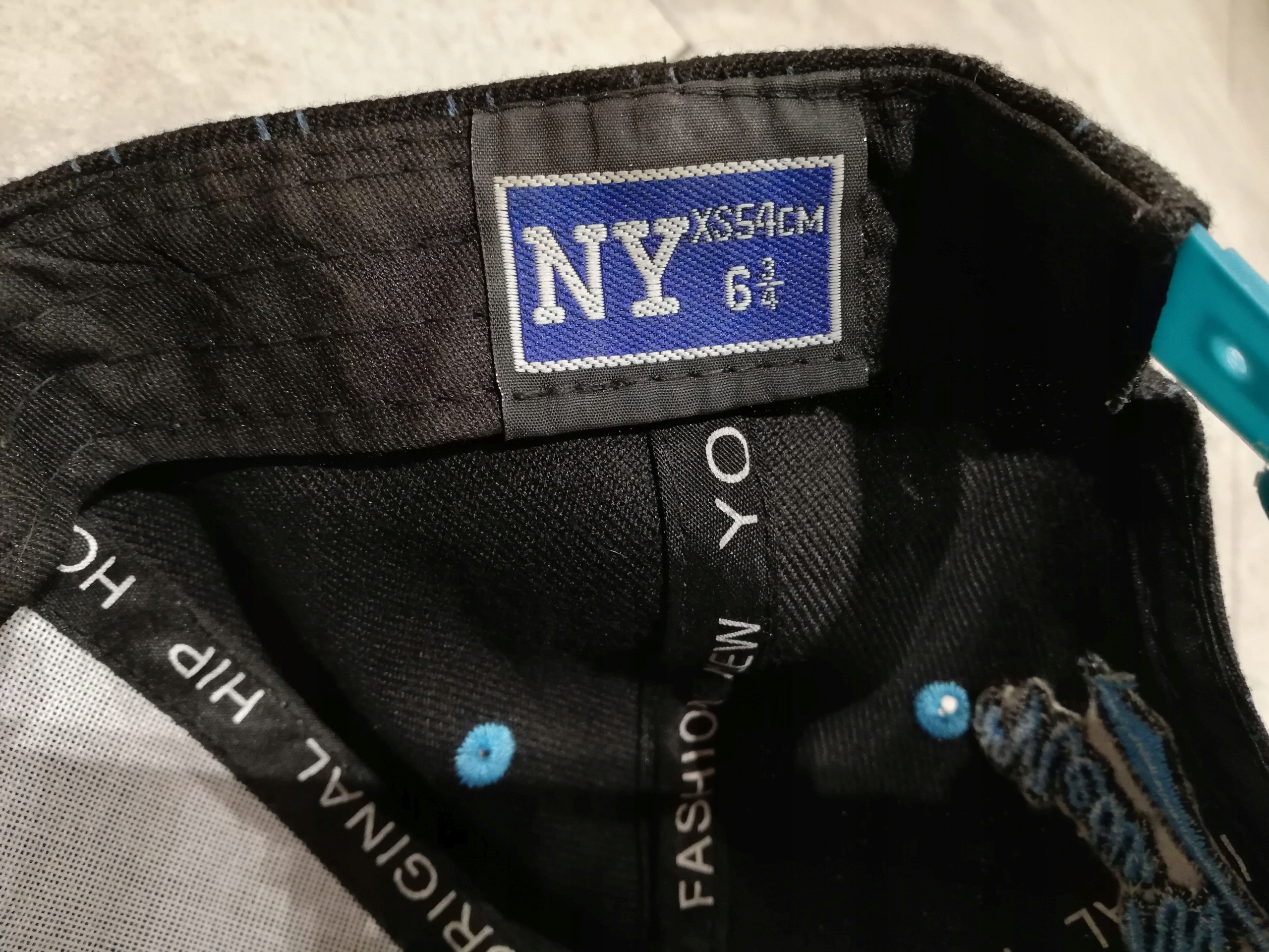 CZAPKA Z DASZKIEM fullcap snapback r. 54 - L Wzór dominujący napisy