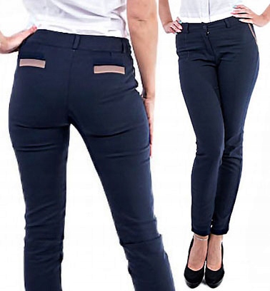 

Spodnie Damskie Cygaretki Rurki 36-54 r. 38