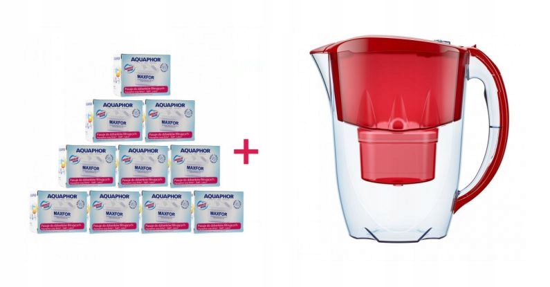 

Filtr Maxfor Brita Maxtra 10 Szt+dzbanek Jasper