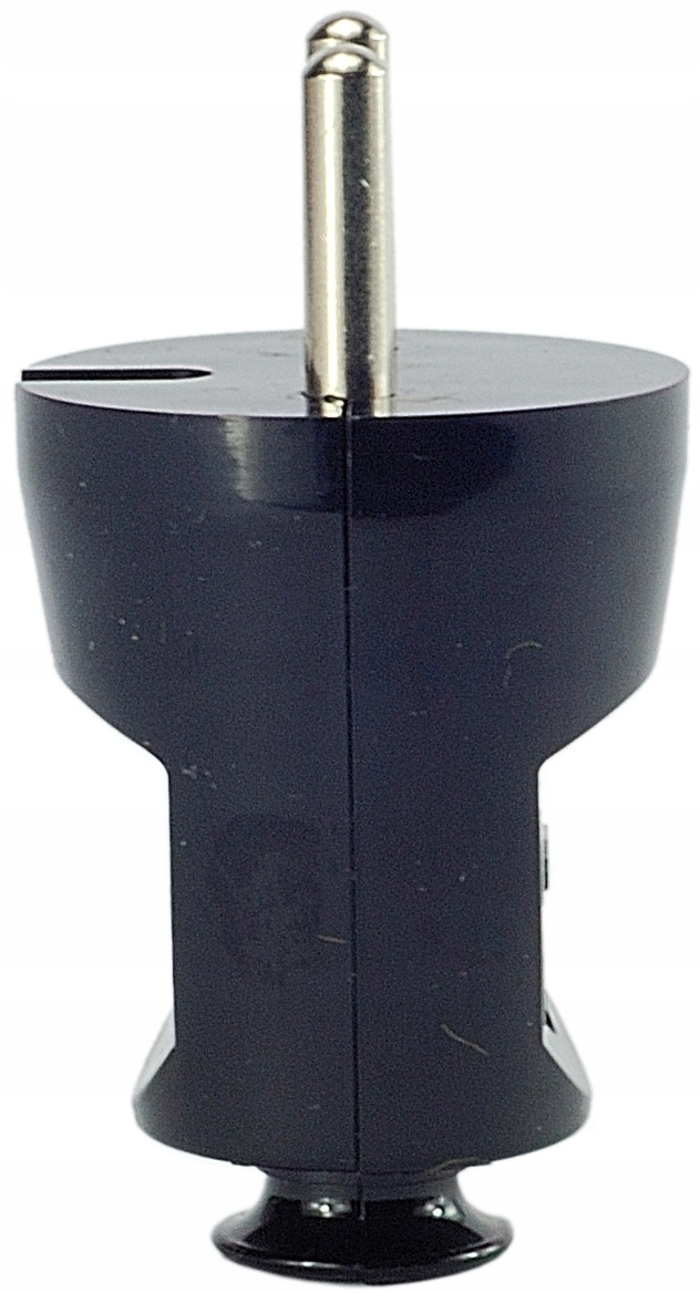 

wtyczka czarna 230V 16A Loft design retro jakość