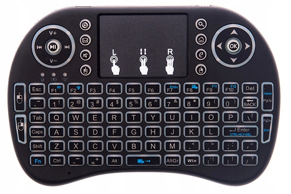 Klawiatura Bezprzewodowa do Smart TV Box Android Model Klawiatura Bezprzewodowa do PC i TV Box Android