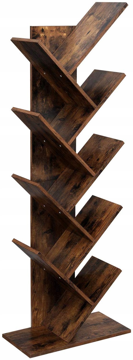 

Regał Na Książki Szafka 8x Półka Loft Industrialny