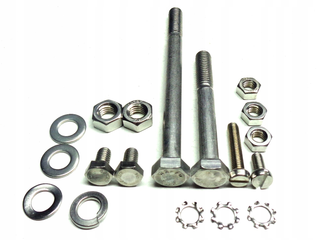 Komplet śruby nierdzewne Simson KR51/1 Schwalbe Waga produktu z opakowaniem jednostkowym 1.4 kg