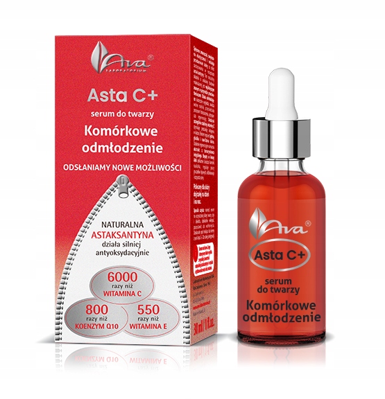 AVA ASTA C+ SERUM DO TWARZY PRZEBARWIENIA WIT. C