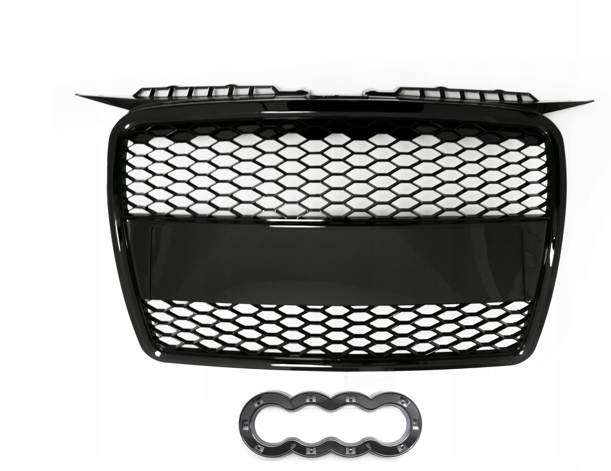 AUDI A3 8P 2005-2008 решетка гриль черный RS LOOK